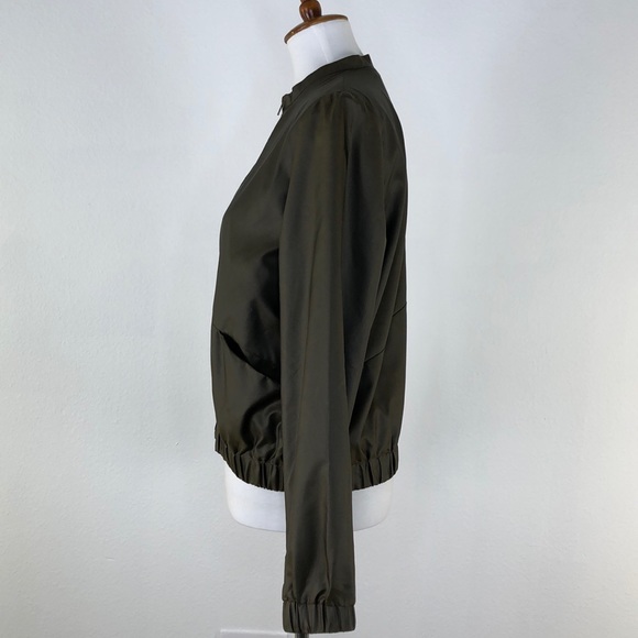 Halogen Olive Green Lightweight Bomber Jacket - Picture 2 of 6